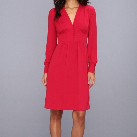 Bcbgmaxazria Long Sleeve Fabiana Dress 